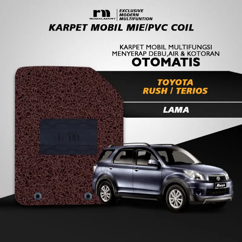 KARPET MOBIL PREMIUM TOYOTA RUSH LAMA BERGARANSI