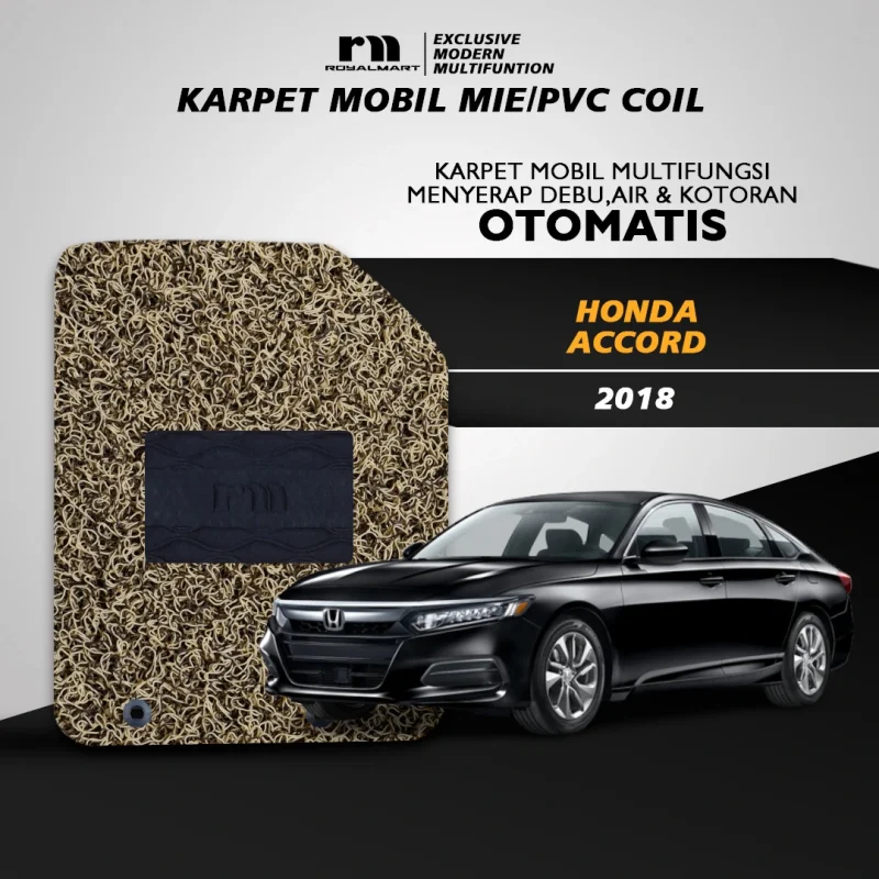 KARPET MOBIL MIE PREMIUM UNTUK HONDA ACCORD 2018 - 2020