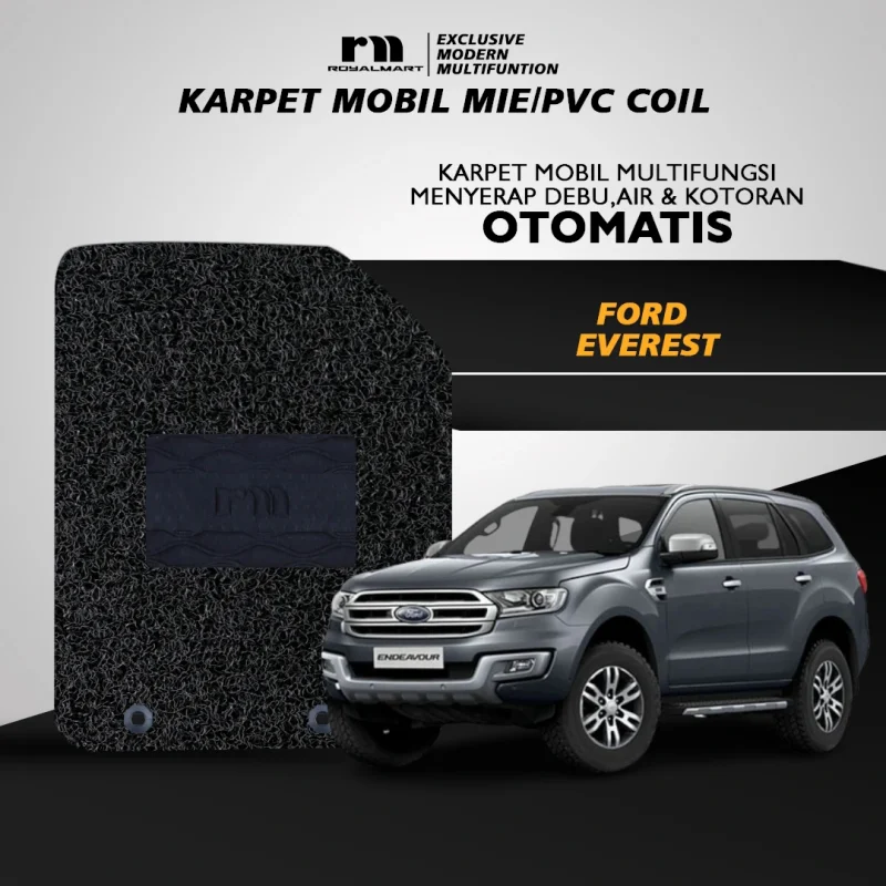 KARPET MOBIL MIE PREMIUM FORD EVEREST 2004 - 2014 FULL SET BERGARANSI - Image 3