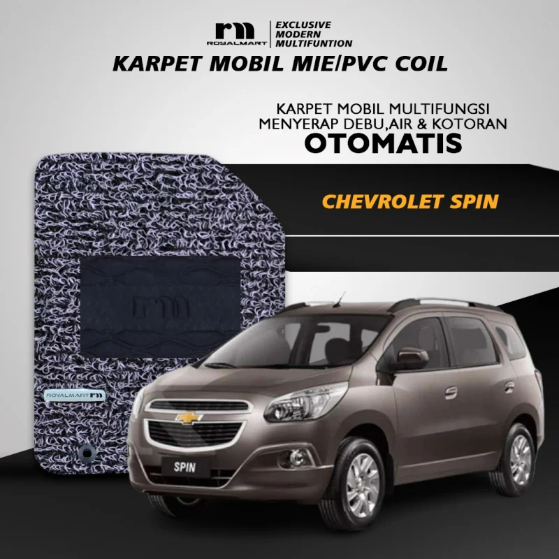 KARPET MOBIL MIE PREMIUM CHEVROLET SPIN FULL SET