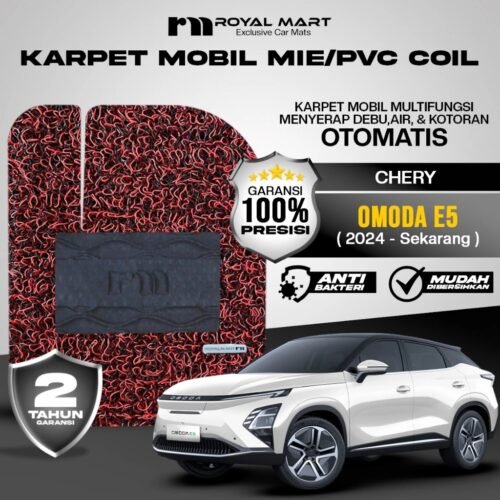 ROYAL MART Karpet Mobil Mie Premium Chery Omoda E5 2024-Sekarang Full Set Bergaransi