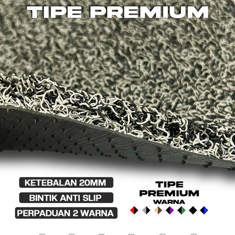 premium ROYAL MART Karpet Mobil Mie Premium Daihatsu Grandmax Full Set Bergaransi