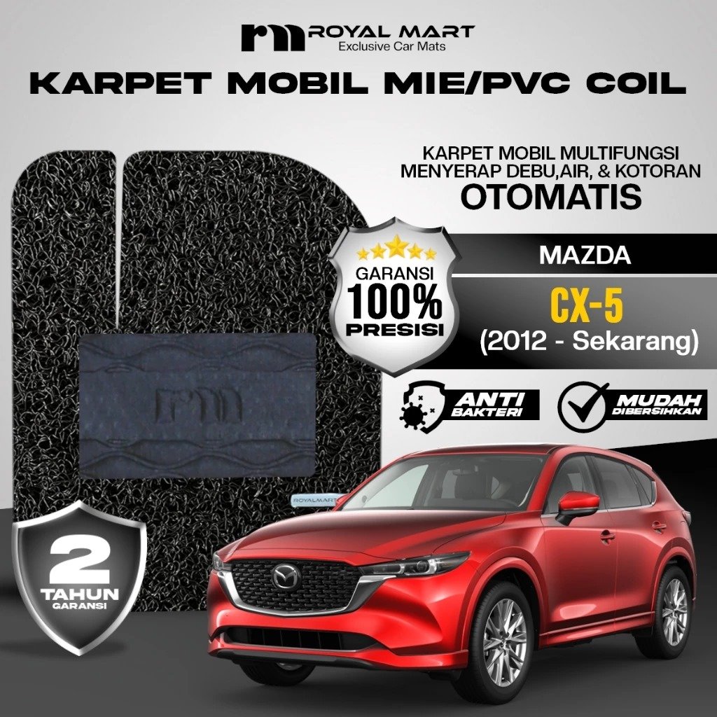 ROYAL MART Karpet Mobil Mie Premium Mazda CX-5 Full Set Bergaransi
