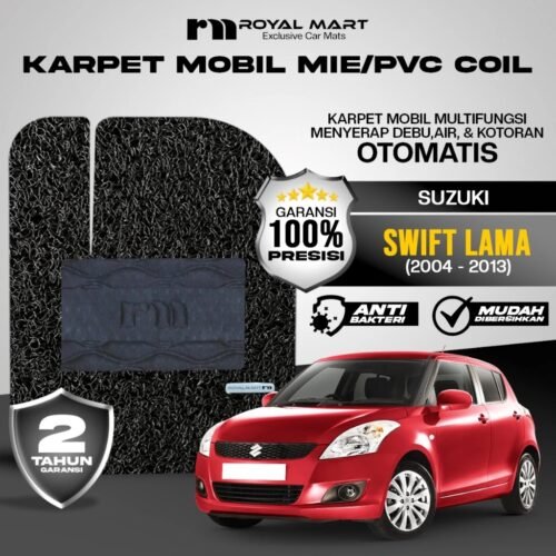 ROYAL MART Karpet Mobil Mie Premium Suzuki Swift Lama 2004-2013 Full Set Bergaransi